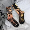 thumbnail image 7 of Lsque Five Nights At Freddy'S Printed Men's Crew Socks, Soft Durable Breathable Moisture-Wicking with Odor Control Cotton socks, 7 of 7