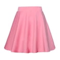 thumbnail image 3 of TaTaai Women Spring Summer High Waist Solid Color A-Line Bubble Skirt Comfort Fit Lightweight Breathable Machine Washable No Fading Versatile Daily Office Casual Wear Mini Skirt Gift, 3 of 5