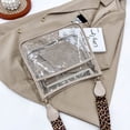thumbnail image 1 of Bolso bandolera transparente Bolso bandolera de PVC transparente informal para concierto (blanco) Ndcxsfigh Para Estrenar, 1 of 8