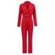thumbnail image 4 of Moda Mujer Cuasal Solid Buttom Manga larga Business AttireCt Pantalones Fridja  alkflakhf32281, 4 of 6
