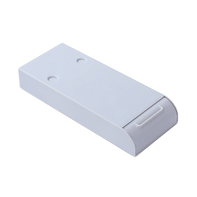 1PC Under Desk Adhesive Pen Box Mini Invisible Sticking Drawer Type Stationary Container Sundries Organizer (Grey)