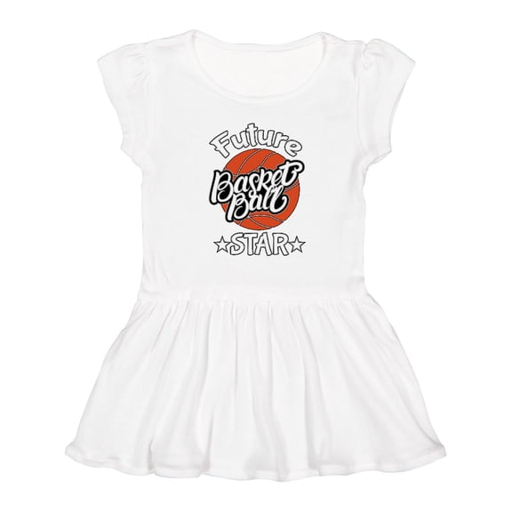 Inktastic Future Basketball Star Girls Toddler Dress