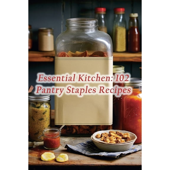 Essential Kitchen: 102 Pantry Staples Recipes (Paperback)
