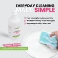 thumbnail image 2 of Aquatural Organic Dishwashing Liquid, Fragrance-Free Plant-Based Dish Soap for Sensitive Skin, 16.9 fl oz., 2 of 8