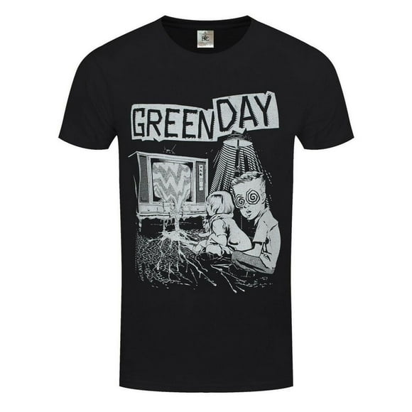 Green Day Adult TV Wasteland T-Shirt