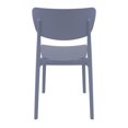 thumbnail image 3 of Compamia Monna Outdoor Dining Chair in Dark Gray, 3 of 6