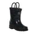 thumbnail image 1 of Regatta - Botas de Agua Minnow   Diseño Impresas para Niños/Niñas (Negro), 1 of 5