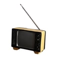 thumbnail image 4 of Lipstore Sculpture Décorative en Forme de Radio Vintage, Objet de Collection, Jaune Européen, 4 of 8