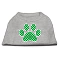 thumbnail image 3 of Green Swiss Dot Paw Screen Print Shirt Black Med (12), 3 of 6