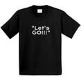 thumbnail image 3 of Let's Go Statement T-Shirt - Black/Gray - Unisex, 3 of 7