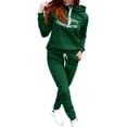 thumbnail image 4 of Fanxing Women's Two Piece Oversized St Patrick Sweatsuits Outfits Long Sleeve Pullover Tops & Pants Tracksuit Lounge Sets, 4 of 5