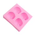 thumbnail image 1 of SGACAI Molde flexible de silicona para cabeza de muñeca de bebé, creativo y lindo, para arcilla, pastel, jabón, nuevo, 1 of 7