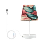 BZSMCE Table Lamp Creative Garden Whispers Pattern Simple Pattern Night Light