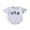 Light Grey, variant on Bagilaanoe 4th of July Newborn Baby Girl Boy Rompers Letters Print Short Sleeve Bodysuit 3M 6M 12M 18M Infant Summer One Piece Short Jumpsuit for Independence Day