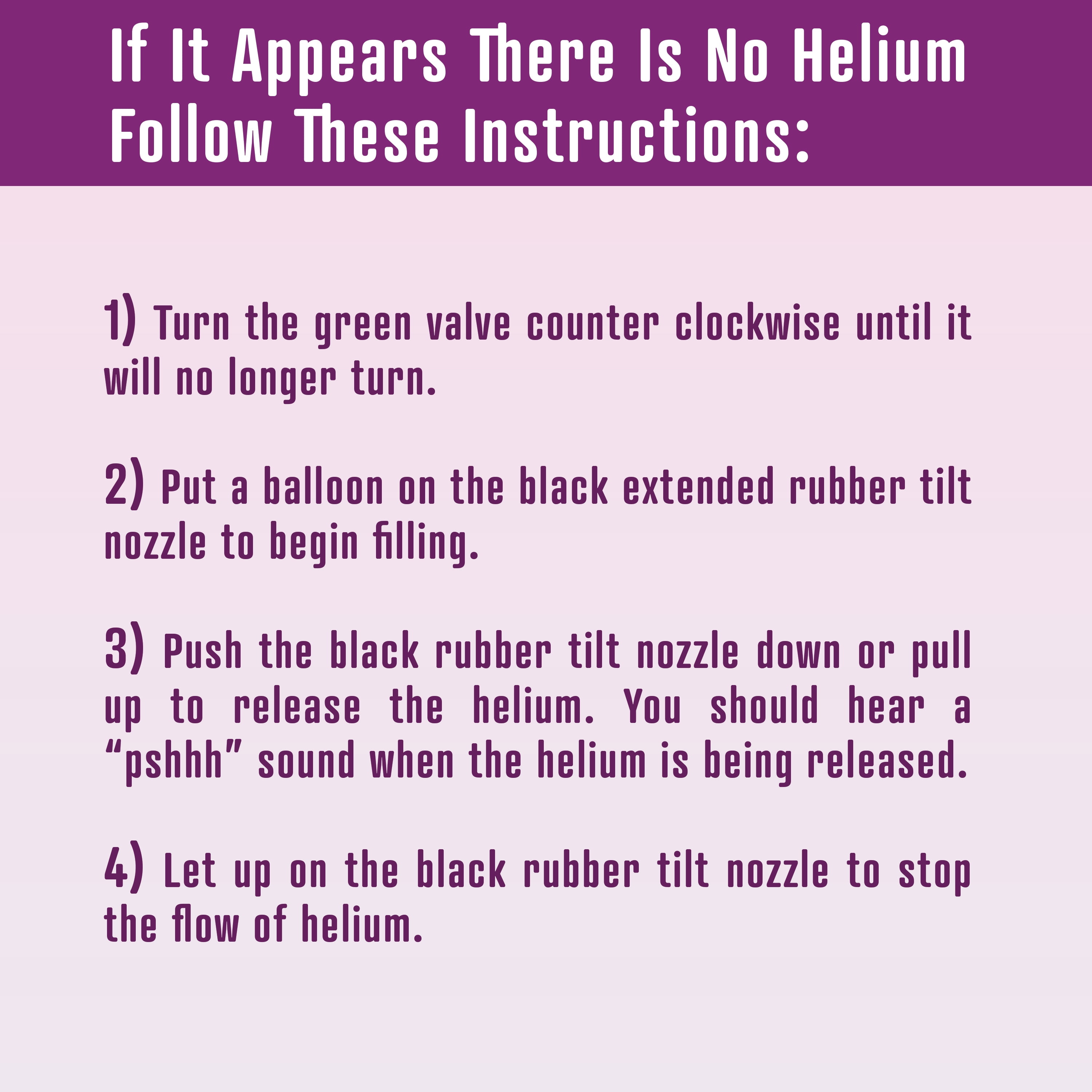 Helium Tank