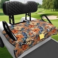 thumbnail image 3 of Bulopur Tropical Club Car Golf Cart Seat Covers Soft Golf Cart Towel Seat Covers for All Season Suitable for EZGO, Yamaha, Club Car, 3 of 8