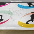 thumbnail image 6 of Ambesonne Olympics Place Mats Set of 4, Sport Games Jogging Art, Standard Size, Black Red, 6 of 6