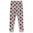 thumbnail image 3 of Preschool Heather Gray Chicago Bears Long Sleeve T-Shirt and Pants Sleep Set, 3 of 3