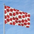 thumbnail image 2 of Lsque Hand Drawn Tomatoes Pattern Flag,Hand Drawn Tomatoes Printed Garden Flag 48 x 72 in - Double Sided Small Flags for Yard, 2 of 9