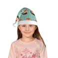 thumbnail image 5 of Naloa Fox Santa Hat for Kids Baby Christmas Hats,Girls Boys Toddler Plush Xmas Holiday Hat,Luxury Santa Claus Hat, 5 of 6