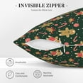 thumbnail image 5 of Square Throw Pillow Covers with Core, Christmas Sugar Cookies Print Pillows for Sofa Beds, 20"x20", 5 of 9
