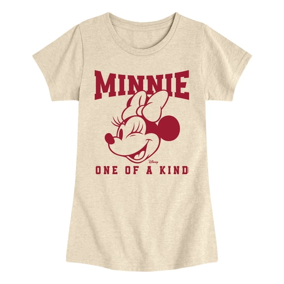 Disney - One Of Kind Minnie - Youth Girls Fitted Short Sleeve T-Shirt