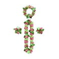 thumbnail image 4 of Wosthever Guirnalda de flores de 4 piezas: fácil de limpiar y de larga duración hawaiana Color hawaiano 5 Type2 NO2, 4 of 6