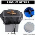 thumbnail image 3 of Rain Barrel Net - Rain Barrel Cover with Drawstring - ø 80 Cm - 2PCS, 3 of 4