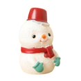 thumbnail image 1 of Ruifaya Mini adornos navideños, regalos navideños, animales decorativos de resina, manualidades, 1 of 7