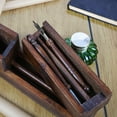 thumbnail image 5 of Formal Writing Calligraphy Ink Pen Fancy Wooden Journaling or Drawing Pens Office Supplies, 5 of 7