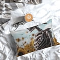 thumbnail image 3 of Salouo Sunflower Butterfly Skull Pattern Pillow Cases,1PC Pillow Covers with Envelope Closure Decorative Pillow Case for Bed Couch,Pillows Not Included-14"x20", 3 of 6