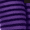 Purple, variant on Music Legs Women's Striped thigh hi 4741-BLACK.PURPLE