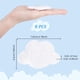 thumbnail image 3 of 8 nubes de fieltro blancas para decoración, adornos de fieltro, nubes de lana para colgar en la pared, nubes pequeñas., 3 of 7