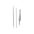 thumbnail image 1 of Xtellar Kit Profesional Removedor De Acné Acero Inoxidable 12 plateado, 1 of 4