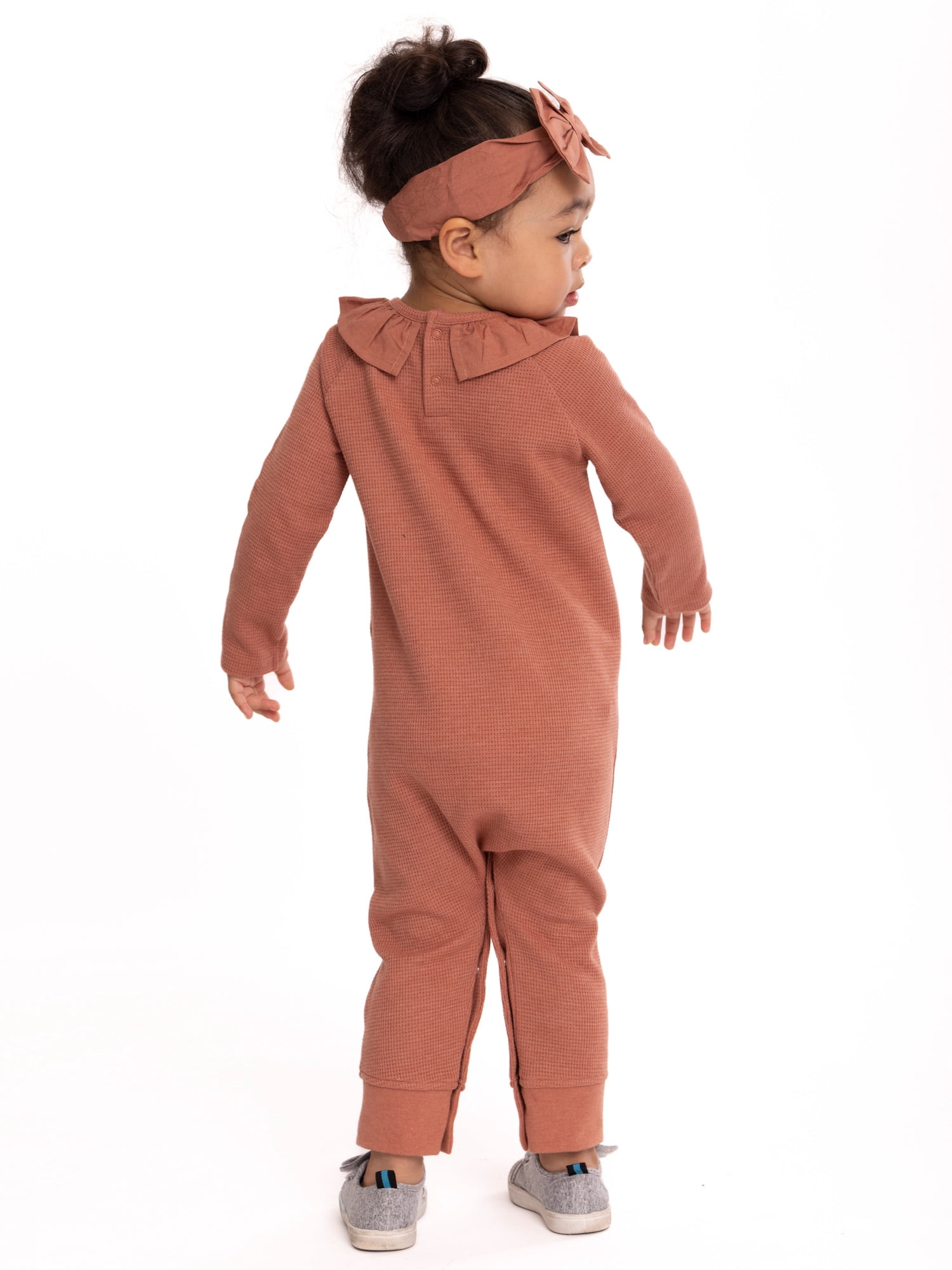 Winnie The Pooh Baby Girl Romper and Headband Set, 2-Piece, Sizes 0/3M-24M