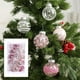 thumbnail image 4 of 25 Bolas Navideñas Grandes Colgantes para Festivales de Navidad, Color Rosa, 4 of 8