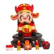 thumbnail image 2 of Figura de Dios de la Riqueza, Estatua de Resina Feng Shui, Estilo Chino, Coleccionable Creativo Estilo B, 2 of 9