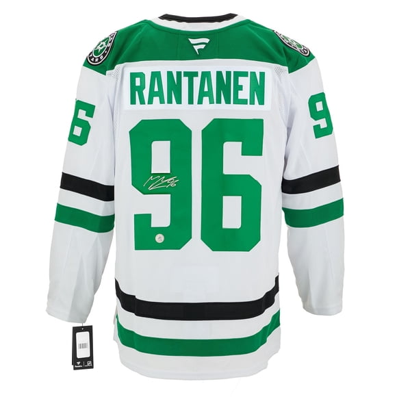 Mikko Rantanen Signed Dallas Stars White Fanatics Premium Jersey