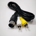 thumbnail image 3 of Câble Audio Vidéo AV de Haute Qualité pour SEGA Mega Drive 1 Cordon RCA pour Genesis 1, 3 of 5