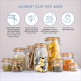thumbnail image 3 of Frasco redondo de vidrio con tapa abatible Kilner | 3L, 3 of 6