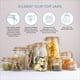 thumbnail image 3 of Frasco de vidrio Kilner redondo con tapa tipo palanca de 350 ml, 3 of 6