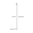 thumbnail image 2 of Unique Bargains M3x250mm 304 Stainless Steel Push Rod Double End Threaded Rod for DIY, 2Pack, 2 of 4