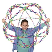 ORB Curiosities EXTREME Expand-A-Ball - Triples In Size and Expands To 3 Feet - Huge Expandable Sensory / Fidget Sphere & Breathing Ball Toy - Great for Breath Exercises and Play For Kids and Adults