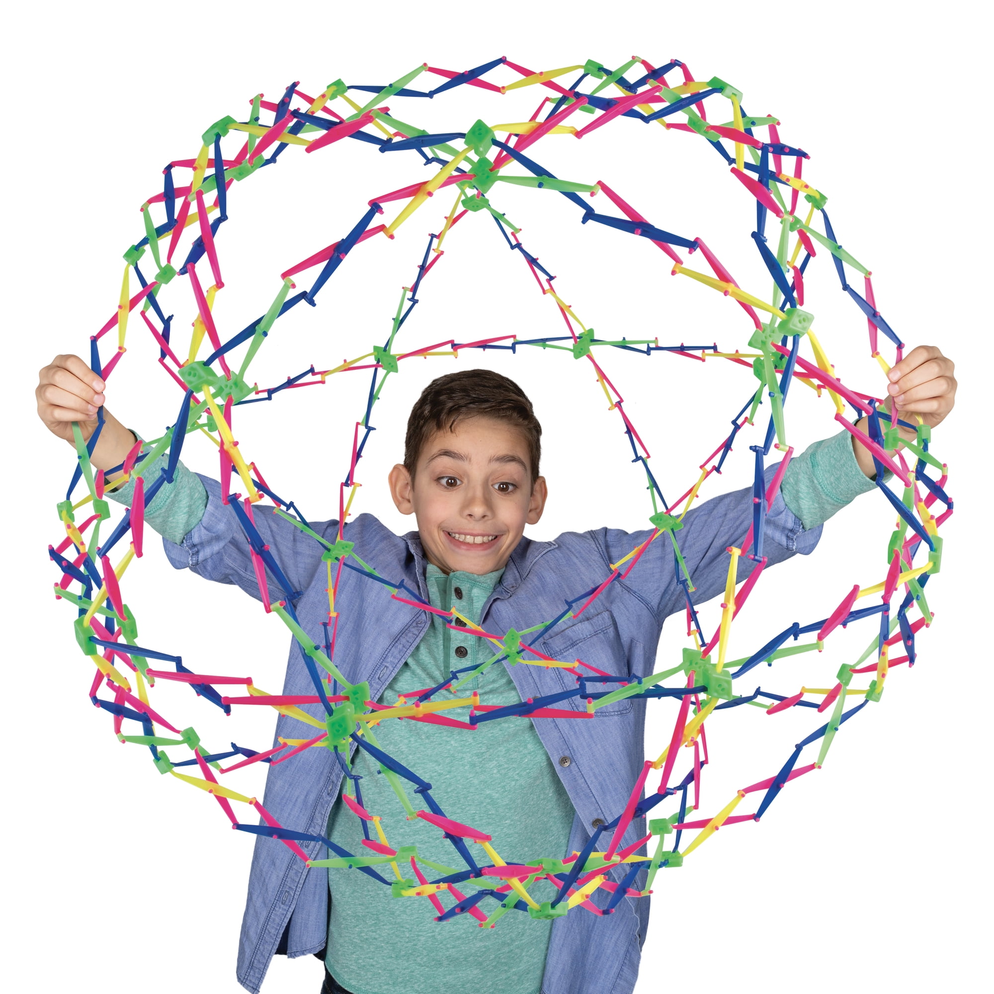 ORB Curiosities EXTREME Expand-A-Ball - Triples In Size and Expands To 3 Feet - Huge Expandable Sensory / Fidget Sphere & Breathing Ball Toy - Great for Breath Exercises and Play For Kids and Adults