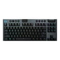 thumbnail image 5 of Logitech - G915 LIGHTSPEED Wireless TKL Mechanical Gaming GL Tactile Switch Keyboard with RGB Back Lighting - Black, 5 of 12