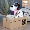 thumbnail image 5 of Little Dog Puggy Bank Battery Powered Robotic Coin Munching Toy Money Box Saving Money Coin Bank For, 5 of 5