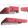 thumbnail image 2 of Chaise de Jardin Extérieure Tissu d'Ombrage 118*110CM 167*110CM Couleur Rouge, 2 of 6