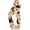 Khaki, variant on Bovemsi Womens Pants Women's Autumn And Winter Halloween 3D Flannel Double Velvet Print Casual Travel Pants