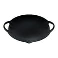 thumbnail image 1 of Sartén coreana para parrilla, antiadherente, circular, teppanyaki, con asas, plancha de hierro 29 cm, 1 of 9