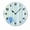 FFclock002, variant on ZXCXRQFa Desk Clocks Blue Lion Moon Clock Home Decor Round Wood 10 Inch Wall Clocks Non Ticking Silent Clock Art for Living Room Kitchen Bedroom Decorative